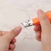Anti Splash Slanted Nail Clipper, Wide Jaw Opening Stainless Steel