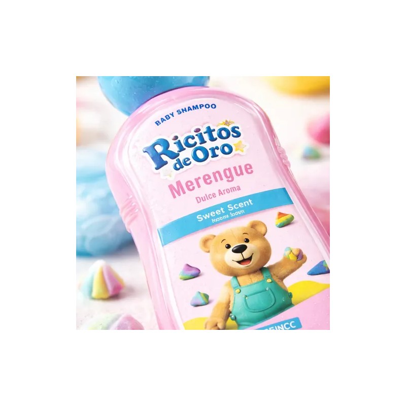 2 Pack Shampoo Bebe Merengue Ricitos De Oro