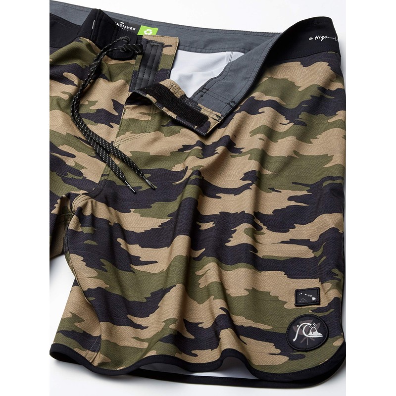 Quiksilver Men's Highline HI Variable SCALLOP19 Boardshort Swim Trunk Board