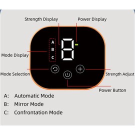 GENDOING Rehabilitation Robot Glove for Stroke, Robotic Hand Stroke Recovery Equipment, Fingers Strength Training Device for Hemiplegia, Strength Adjustable