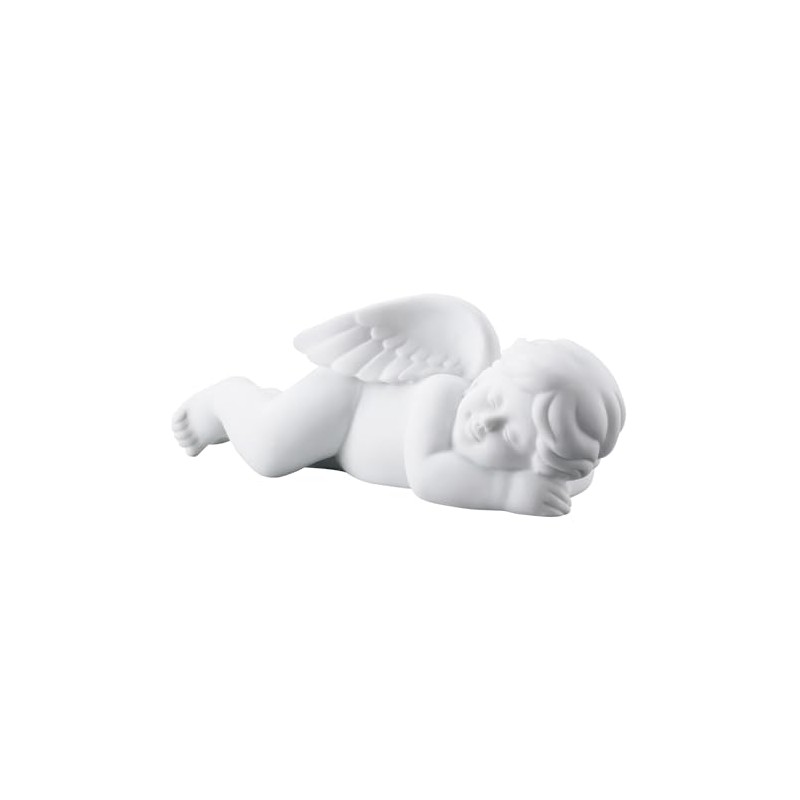 Angel Large White Matt Angel Sleeping