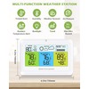 KeeKit Weather Station with 3 Wireless Sensors - Indoor Outdoor