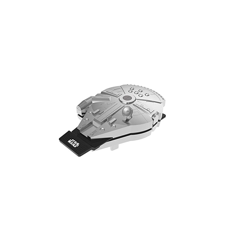Uncanny Brands Star Wars Waffle Maker Millennium Falcon Waffle Maker