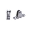 2pcs Bimini Deck Hinge Mount 90° Stainless Steel Marine Grade