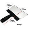 Goldbaking Coating Spatula for Chocolate Scraper Chocolate Thermostat Spatula Stainless