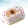Lurrose Lurrose 3PCS Baby Bath Sponge Cartoon Elephant Soft Cotton