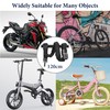 Phieeseriy Bicycle Lock 120 cm Length, Bicycle Lock High Security