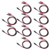 DC to Dual Test Clip Cable Copper Core Electrical Test