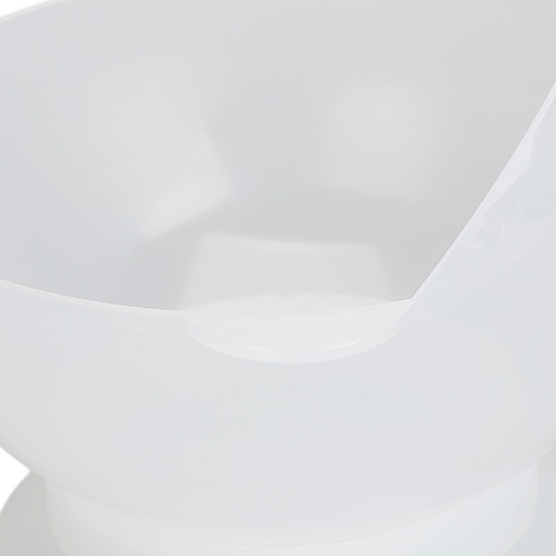 Spill Proof Scoop Bowl with Suction Base Adaptive Self Feeding