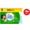 Puffs Plus Lotion Facial Tissues 8 Family Boxes 120 Tissues