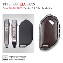Key Fob Cover Compatible with Kia Telluride Sorento K4 K5 EV5 GT-Line