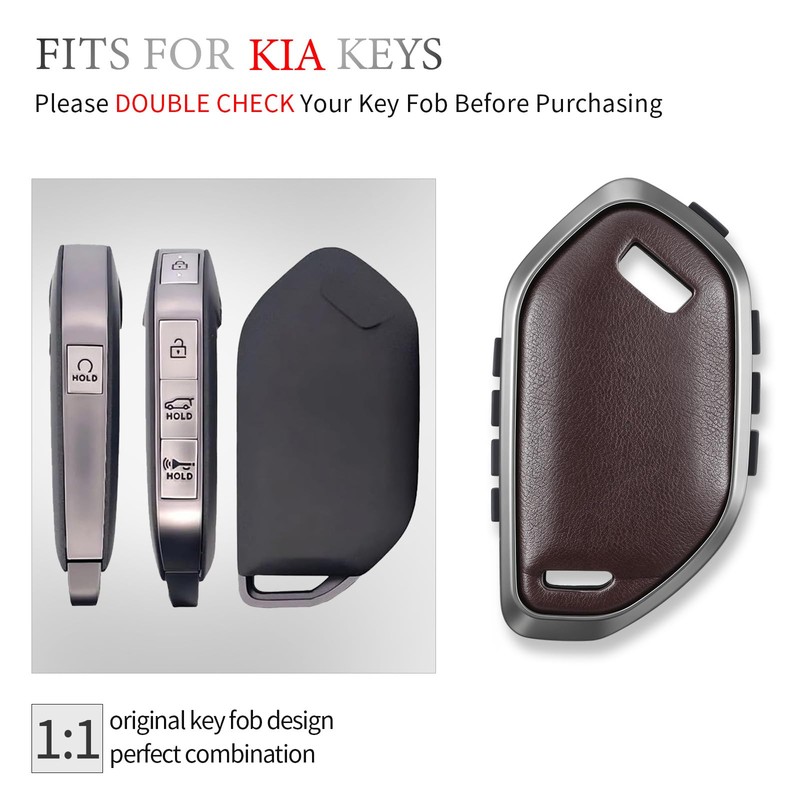Key Fob Cover Compatible with Kia Telluride Sorento K4 K5