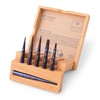 Pan Art Watercolour Brush Set No. 04-08 in Wooden Box