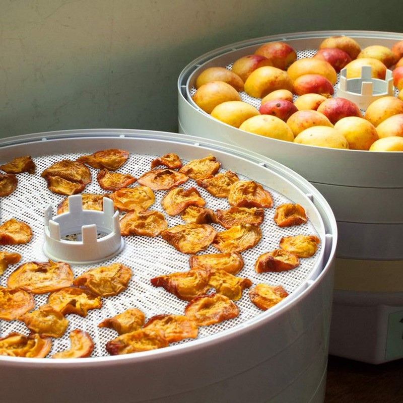 GUCUJI Pack of 5 Premium Non stick Round Silicone Dehydrator
