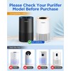 MOOKA AP-S0610L Air Purifier Filter, 3-in-1 True HEPA Filter, High-Efficiency