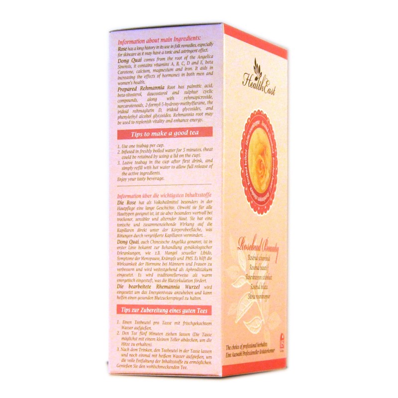 HealthEast Rosebud Beauty Oolong Tea