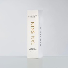 TANLINDA Loción Autobronceadora Gradual, Fórmula Hidratante, Perfecto Para Cualquier Tono de Piel, 200ml/6.7 fl oz