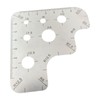 Folpus Leathercraft Drawing Ruler Round Corner Template Circle Stencil Tool