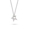 OJERRY Kawaii Cute Hippie Indie Silver Star Pendant Choker Necklaces