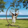 Lazy Daze Hammock Chair Caribbean Hanging Rope Swing Chair, 40"