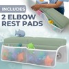 Comfortable Baby Bath Kneeler and Elbow Rest Pad Set with