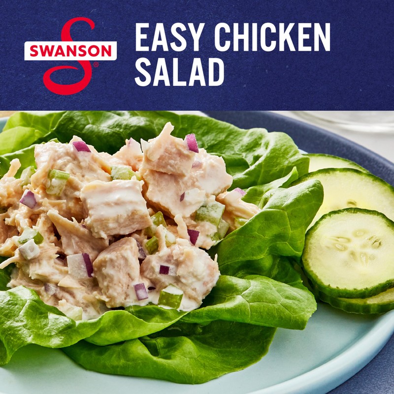 Swanson White and Dark Premium Chunk Canned Chicken Breast in