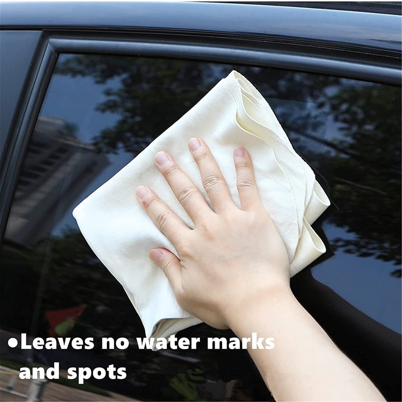 Turnart Genuine Chamois Leather for Car Drying Car Wash Shammy