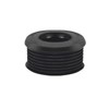 STEDO -100229 Euro Rubber Connector Black for Flush Pipe Diameter