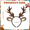 JRYBXS Reindeer Headband, Carnival Costume Women, Headband Women's Set Antlers