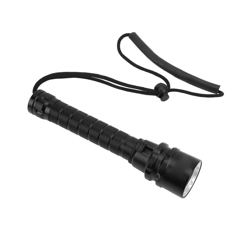 QS‑42 Diving Flashlight Underwater Diving Light 100m Depth Waterproof Torch