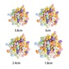 100PCS Colorful Foam Eggs Easter Egg Ornaments Crafts Birds Eggs