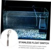 STOBAZA 2pcs Stainless Float Aquarium Liquid Level Sensor Tank Balls