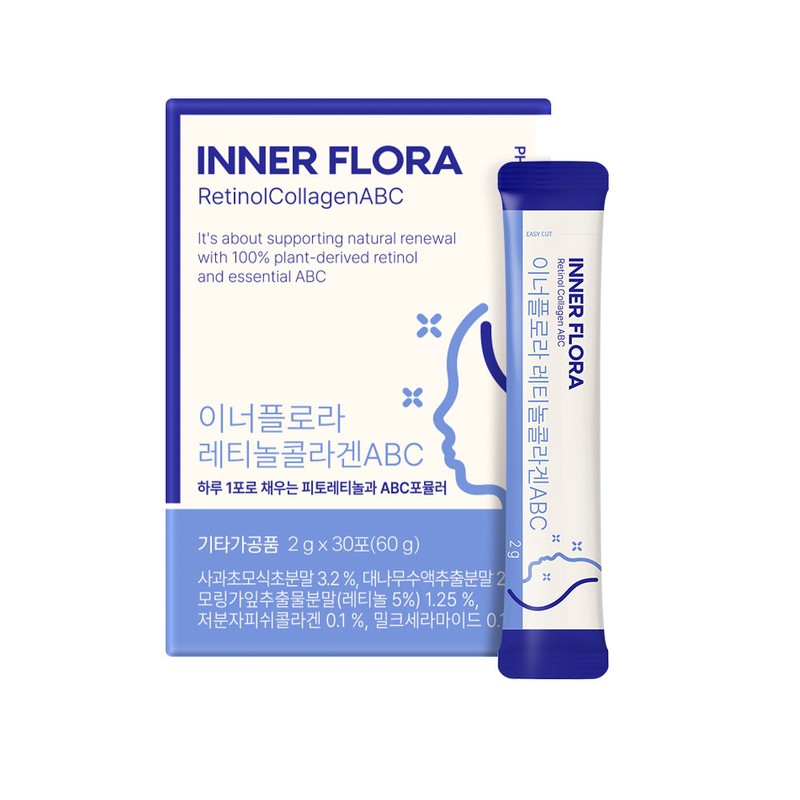 New Origin Inner Flora Retinol Collagen ABC 30 Sticks (1-month