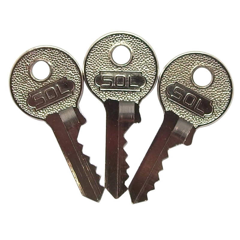 SOL – Hard No. 2500 Cylinder Padlock Same Key B