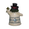 Heartwood Creek Snowman With Pine Scarf Figurine