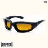 Choppers 3 Pairs Choppers Padded Foam Sunglasses 3 Pack Wind