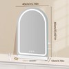 halumao 16" x 23.6" Large Makeup Vanity Mirror with Lights