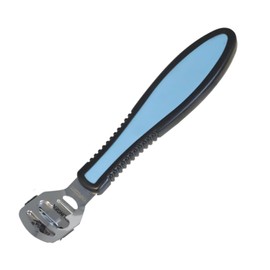 YNR YNR Callus Remover for Feet - Foot File Corn & Callus Remover, Pedicure Tool Includes 10 Replacement Heads, Heel Scrubber & Scraper, Corn Remover for Feet | (Black & Blue)