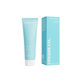 cream co. Aloe Vera Gesichtsreinigung 150ml, Porenreiniger, Make Up Entferner, Erfrischendes Waschcreme gegen Unreinheiten, Reinigt Mild ohne Auszutrocknen, Gesichtspflege, Face Cleanser, pH Neutral