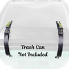 Trash Lock Original Two Strap Lid Lock, Very Secure, Deter