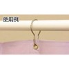 TRUSCO(トラスコ) カーテンフック ステンレス製 #20 6個入 TCH-20