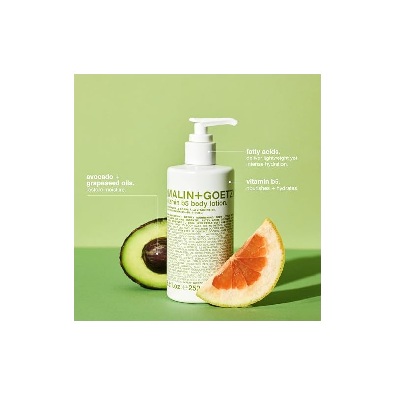 Malin + Goetz Vitamin B5 Body Lotion, 8.5 Fl Oz