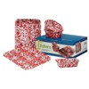 Enamelware 5 Piece Child's Bakeware Set- Red Marble