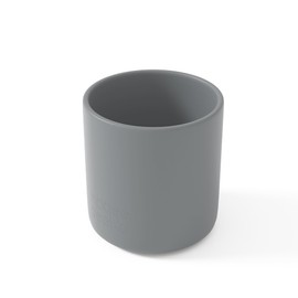 Muqee Peeko Babies Essentials Baby Cup for Infants and Toddler Cups in Pebble Gray Color Toddlers Cup made with Baby Safe Silicone Toddler Sippy Cups in Gray Color