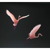 Flamingo Duo Mobile Sculpture From John Perry 8in Wing Span