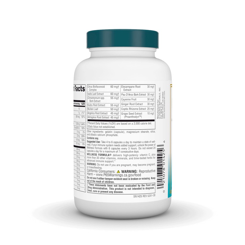 Source Naturals Wellness Formula Bio-Aligned Vitamins & Herbal Defense for