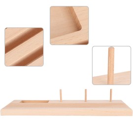 Sturdy Rulers Organizer, Quilting Sewing Ruler Holder, Spools for Rulers