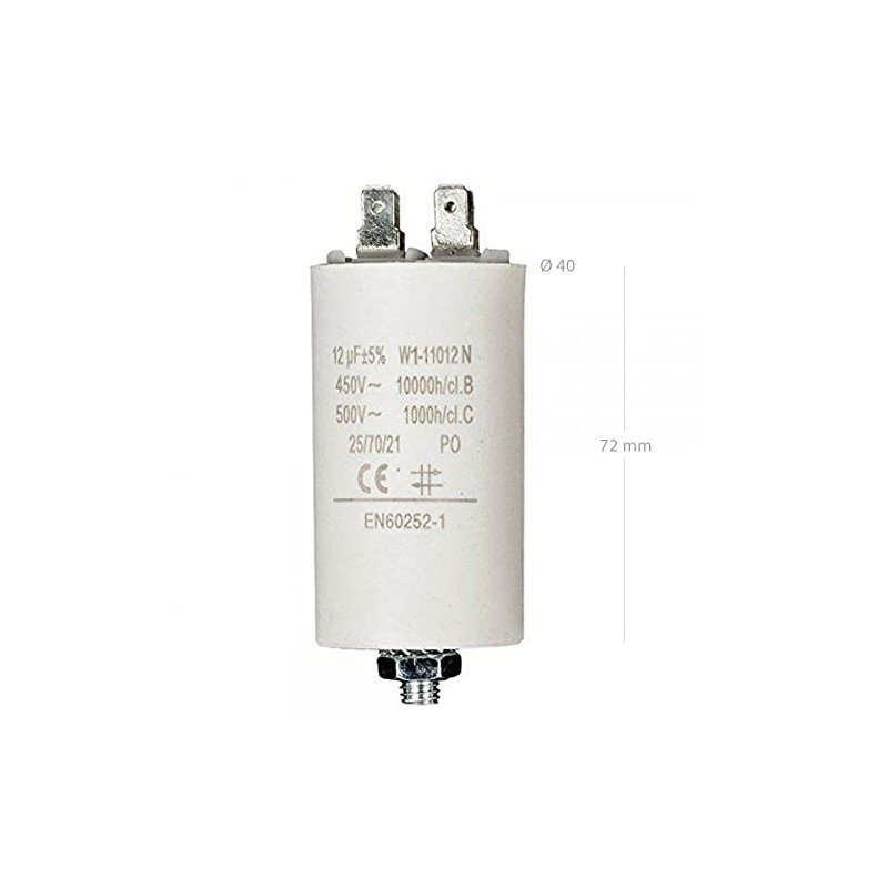CABLEPELADO Start Capacitor for Electric Motor | Permanent Capacitor |