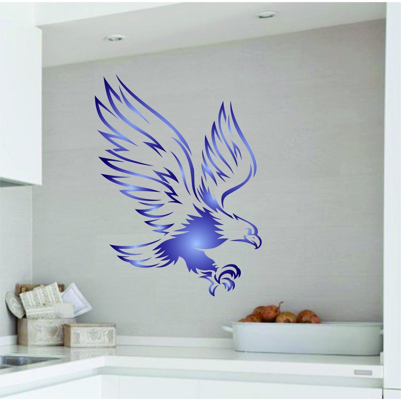 Eagle Stencil - 11.5 x 15cm (S) - Reusable Bird