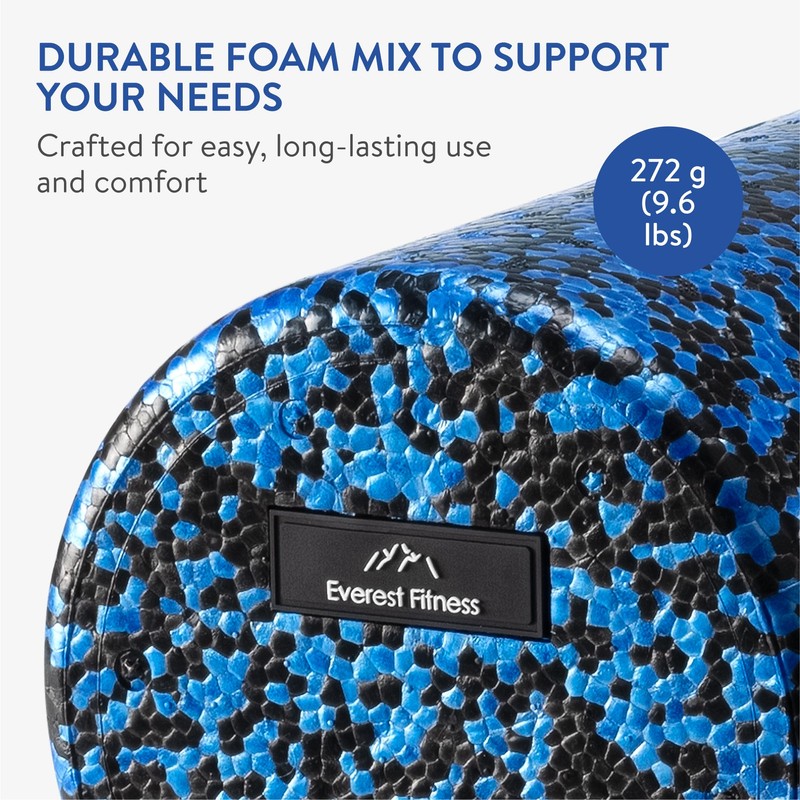 EVEREST FITNESS Fascia Roller 60 cm Black/Blue